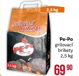 Grilovací brikety Pe-Po