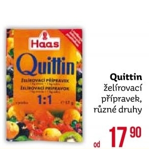 Želírovací cukr Quittin Haas