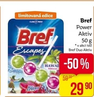 WC blok tuhý Power Aktiv Bref