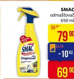 Odmašťovač Smac Express