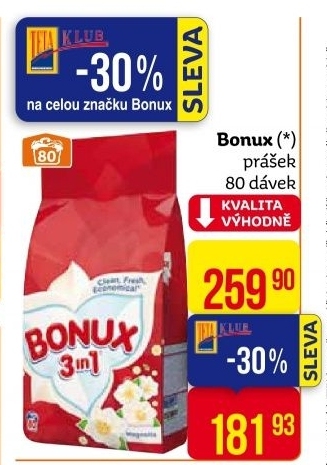 Prací prášek Bonux