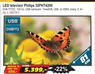 LED televizor Philips 32PHT4200 (81)