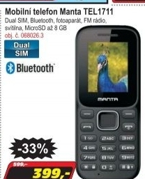 Mobilní telefon Manta TEL1711