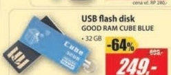 USB FD 32GB CUBE Blue