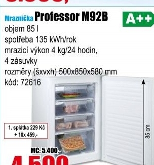 Mraznička M92B Professor