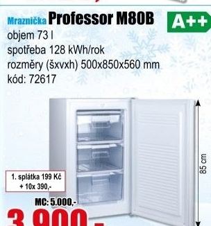 Mraznička Professor M80B