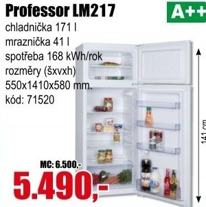 Kombinovaná chladnička Professor LM217B
