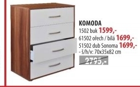 Komoda se zásuvkami 1502