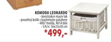 Komoda LEONARDO hnědá