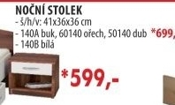 Noční stolek 140 buk