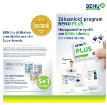akční leták BENU Lékárna 1.7.2016-31.8.2016