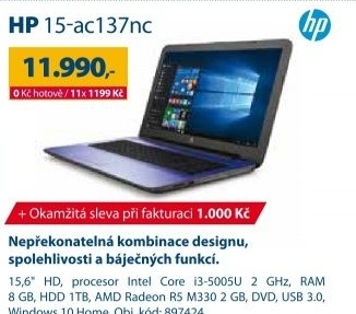 HP 15-ac137nc