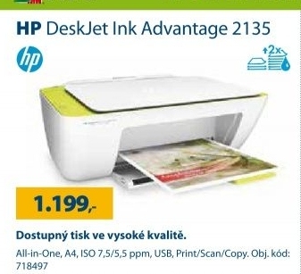 HP Deskjet Ink Advantage 2135