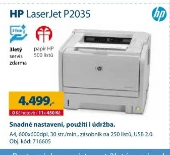 HP LaserJet P2035