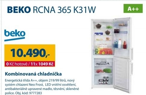 BEKO RCNA 365 K31W