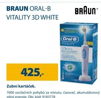 Braun Oral-B Vitality 3D White