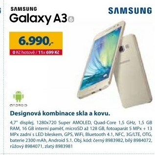 Samsung Galaxy A3