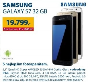 SAMSUNG GALAXY S7 32 GB