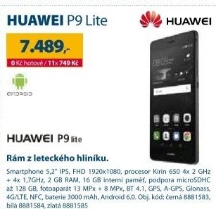 Huawei P9 lite