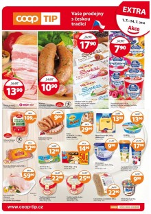 akční leták COOP 1.7.2016-14.7.2016