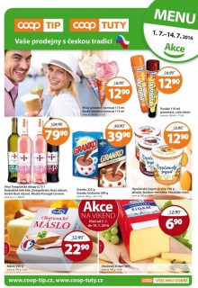 akční leták COOP 1.7.2016-14.7.2016