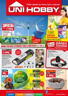 akční leták UNI HOBBY 30.6.2016-13.7.2016