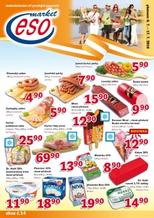 akční leták ESO MARKET 6.7.2016-17.7.2016