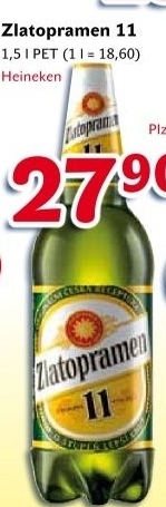 Pivo světlý ležák 11° Zlatopramen