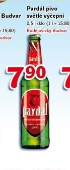 Pivo světlé výčepní 10° Pardál