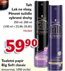 Lak na vlasy Taft Schwarzkopf