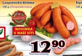 Loupežnická klobása Vimperská masna