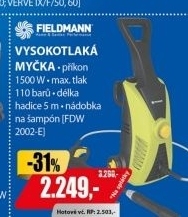 FDW 2002-E Vysokotlaká myčkaFIELDMANN