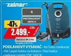 ZVC 545CA VYSAVAČZELMER