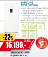 RB33J3219WW/EF CHLADNIČKA KOMBI SAMSUNG