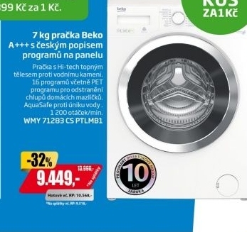 WMY 71283 CSPT LMB1 PRAČKABEKO