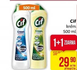 Krémový čistič Cif Cream