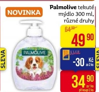 Tekuté mýdlo Palmolive