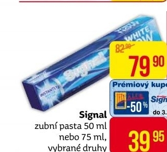 Pasty na zuby Signal