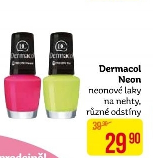 Lak na nehty Neon Dermacol