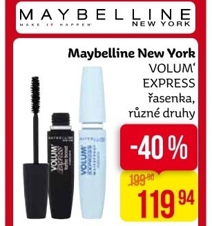 Řasenka Volum‘ Express Maybelline