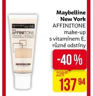 Make up Affinitone Maybelline