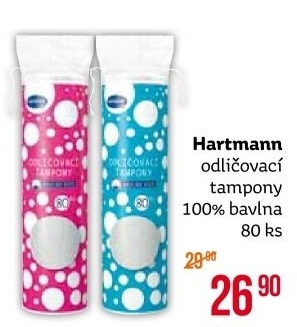 Odličovací tampony Hartmann