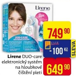 Systém na hloubkové čištění pleti Duo-care Lirene