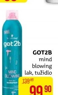 Lak na vlasy Got2b Schwarzkopf