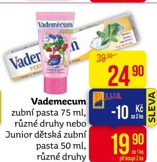 Pasty na zuby Vademecum