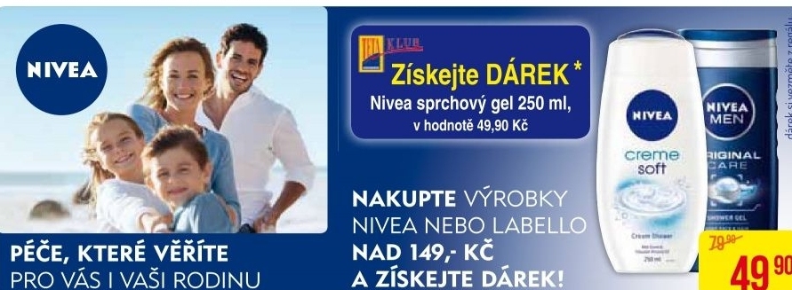Sprchový gel Nivea