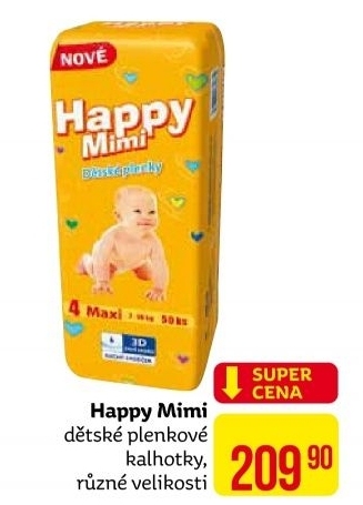 Pleny dětské Happy Mimi