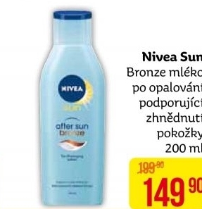 Mléko po opalování Bronze Sun Nivea
