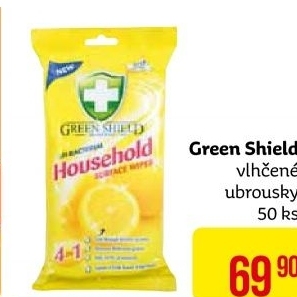 Ubrousky úklidové Green Shield