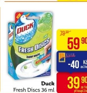 WC blok bodový Fresh Discs Duck